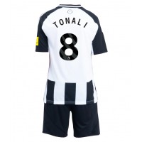 Newcastle United Sandro Tonali #8 Hjemme Trøje Børn 2024-25 Kortærmet (+ Korte bukser)